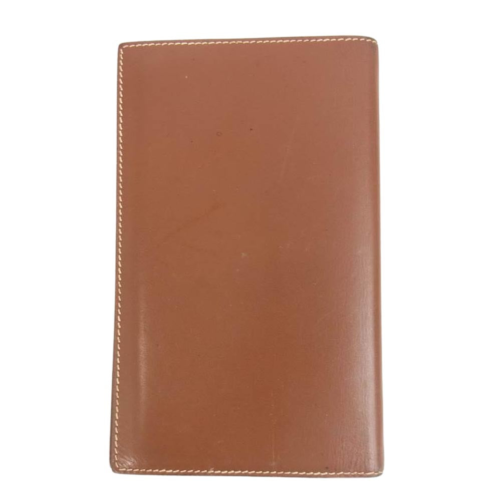 HERMES エルメス □H刻印 2004年製 アジェンダ アドレス帳 ブラウン系【中古】