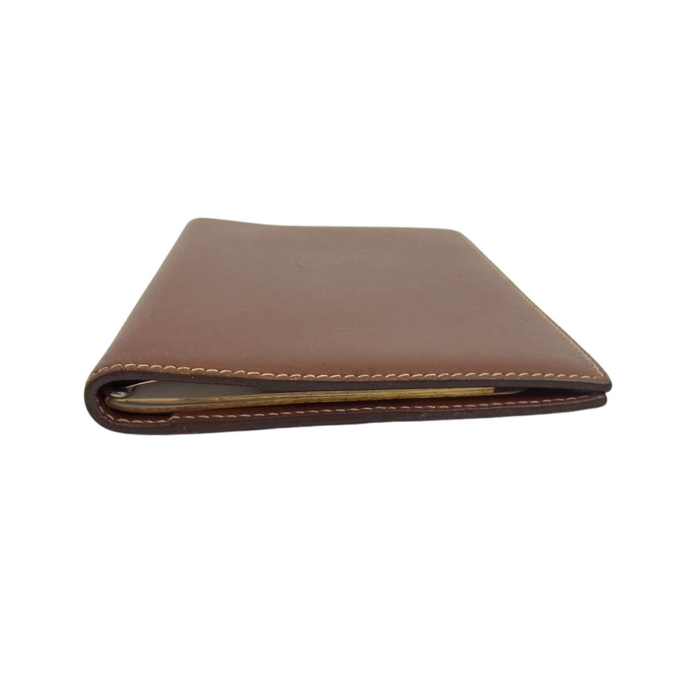 HERMES エルメス □H刻印 2004年製 アジェンダ アドレス帳 ブラウン系【中古】