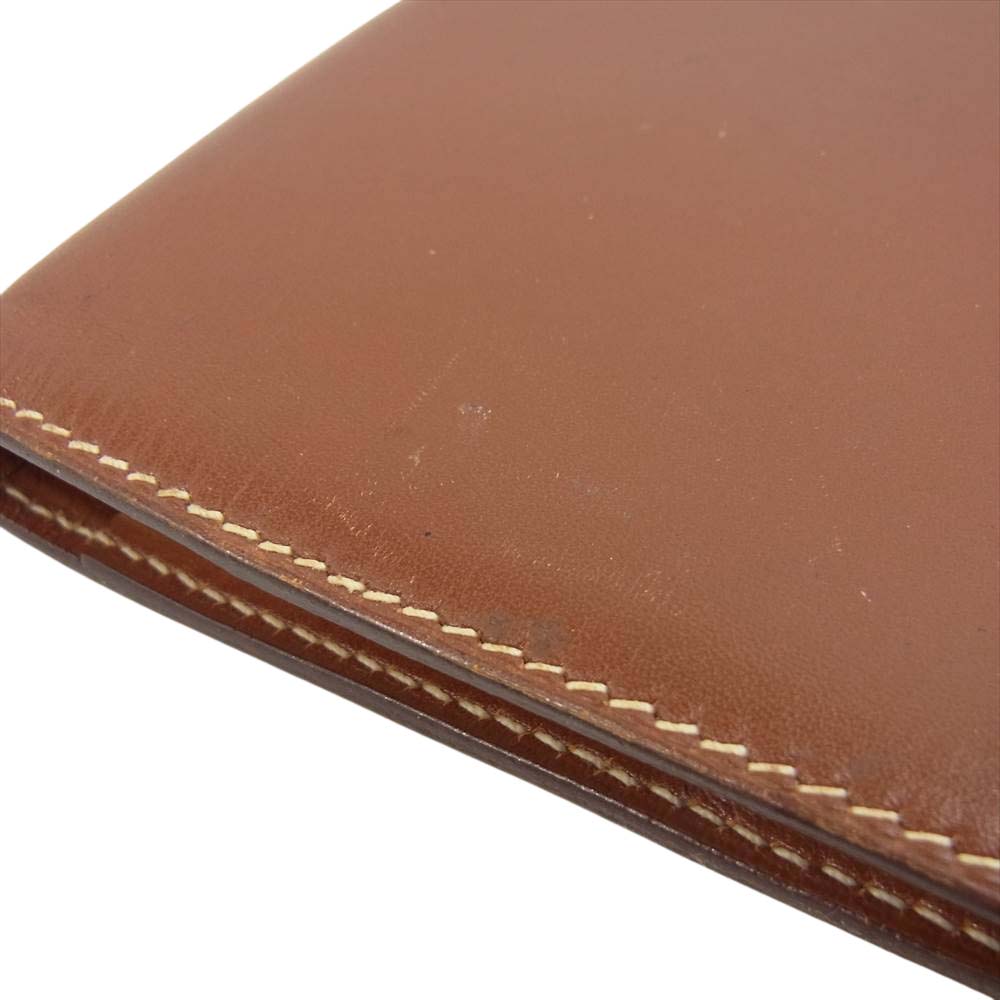 HERMES エルメス □H刻印 2004年製 アジェンダ アドレス帳 ブラウン系【中古】