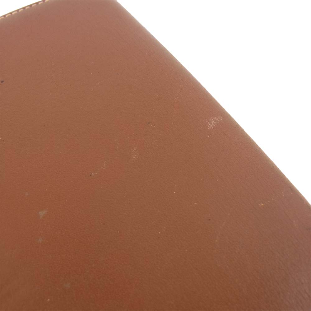 HERMES エルメス □H刻印 2004年製 アジェンダ アドレス帳 ブラウン系【中古】