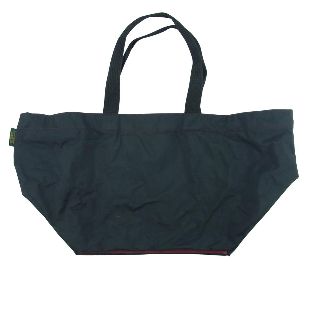 Herve Chapelier エルベ・シャプリエ ナイロン 舟形 トート バック XL フランス製 ブラック系【中古】