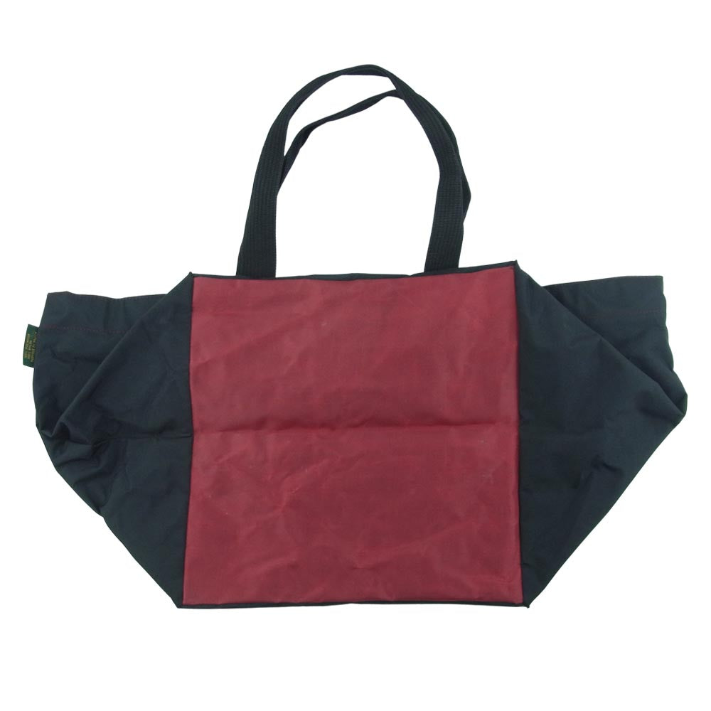 Herve Chapelier エルベ・シャプリエ ナイロン 舟形 トート バック XL フランス製 ブラック系【中古】