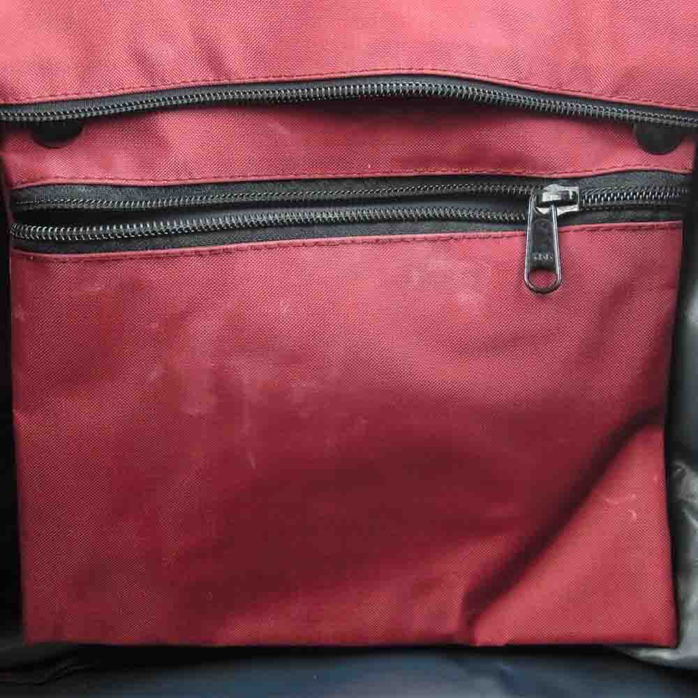 Herve Chapelier エルベ・シャプリエ ナイロン 舟形 トート バック XL フランス製 ブラック系【中古】