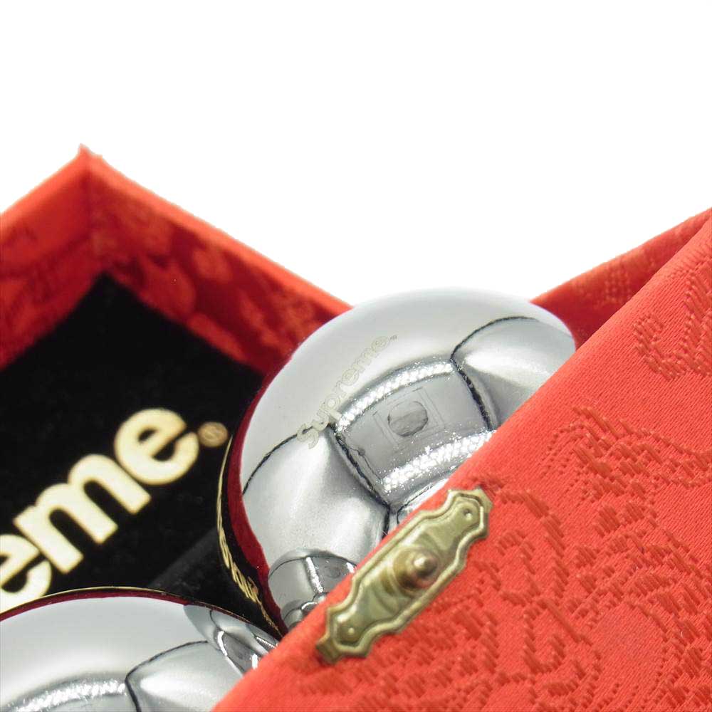 Supreme シュプリーム 15AW Baoding Balls 健身球 ボール シルバー系【中古】