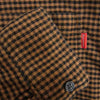 Supreme シュプリーム Houndstooth Flannel Shirt フランネル シャツ 茶 ブラウン系 S【中古】
