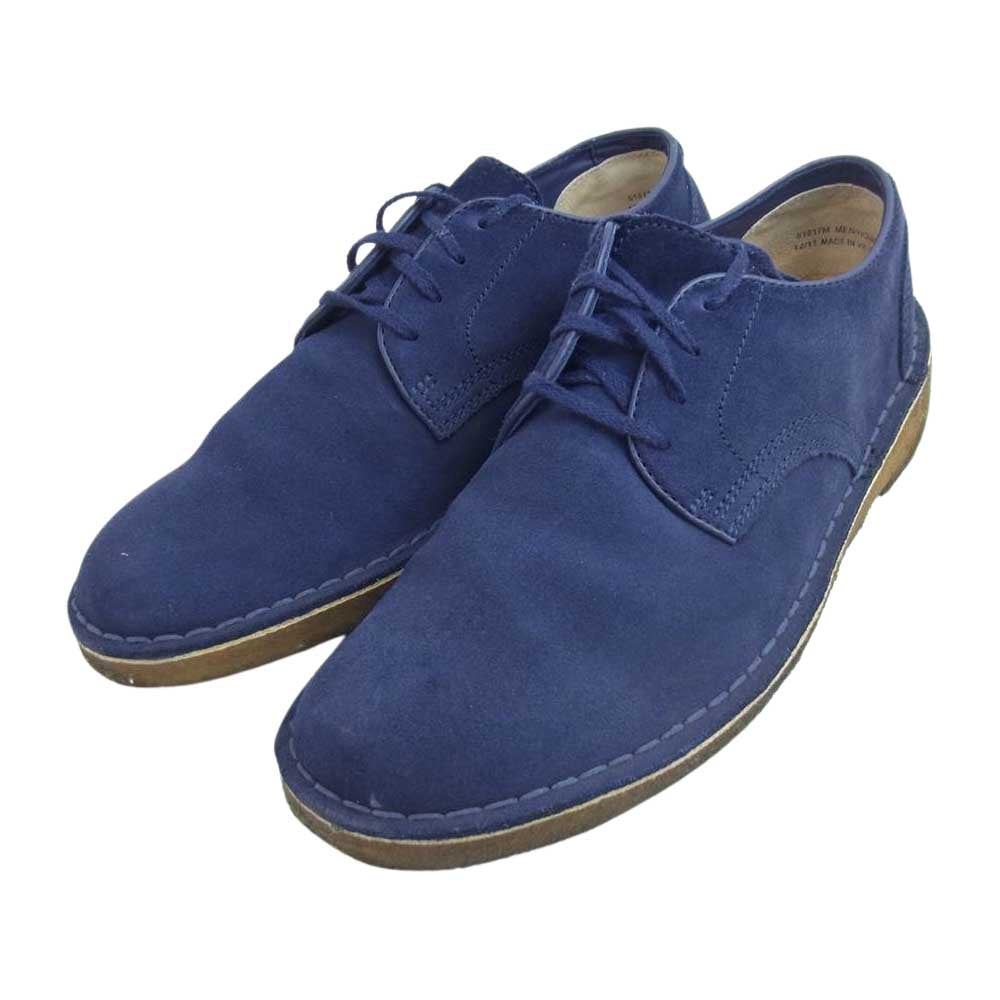 Supreme シュプリーム × Clarks MALI LOW デザート マリ ブーツ ネイビー系 ブルー系 US9M【中古】