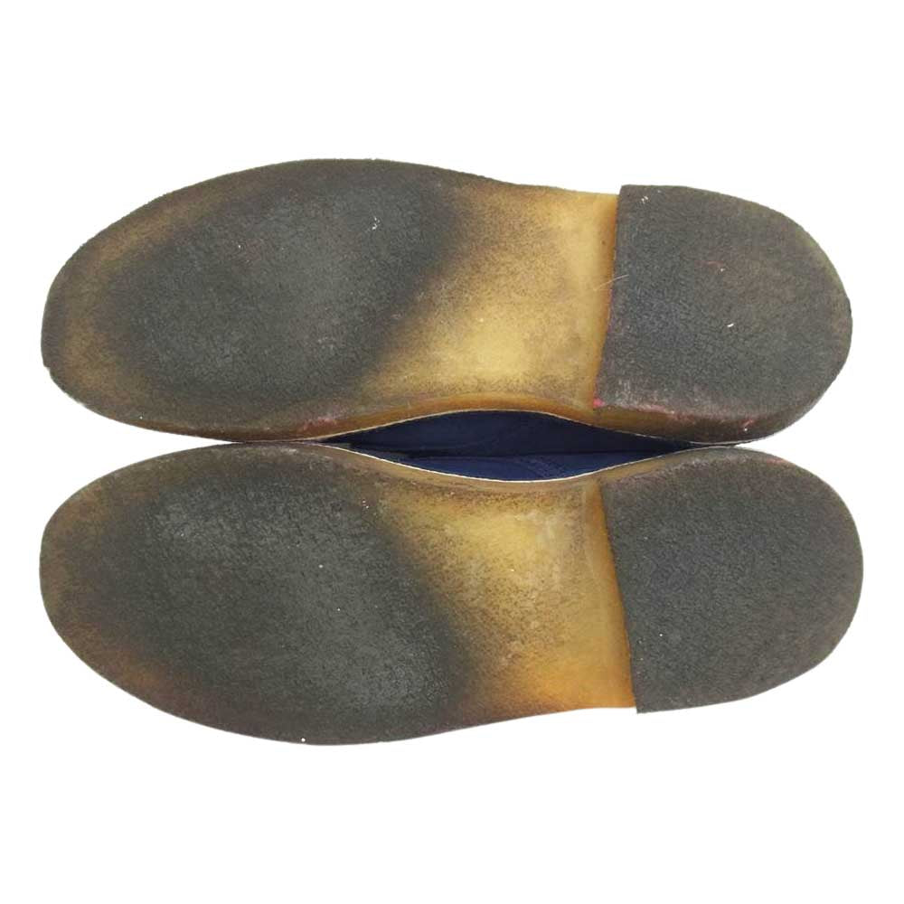 Supreme シュプリーム × Clarks MALI LOW デザート マリ ブーツ ネイビー系 ブルー系 US9M【中古】