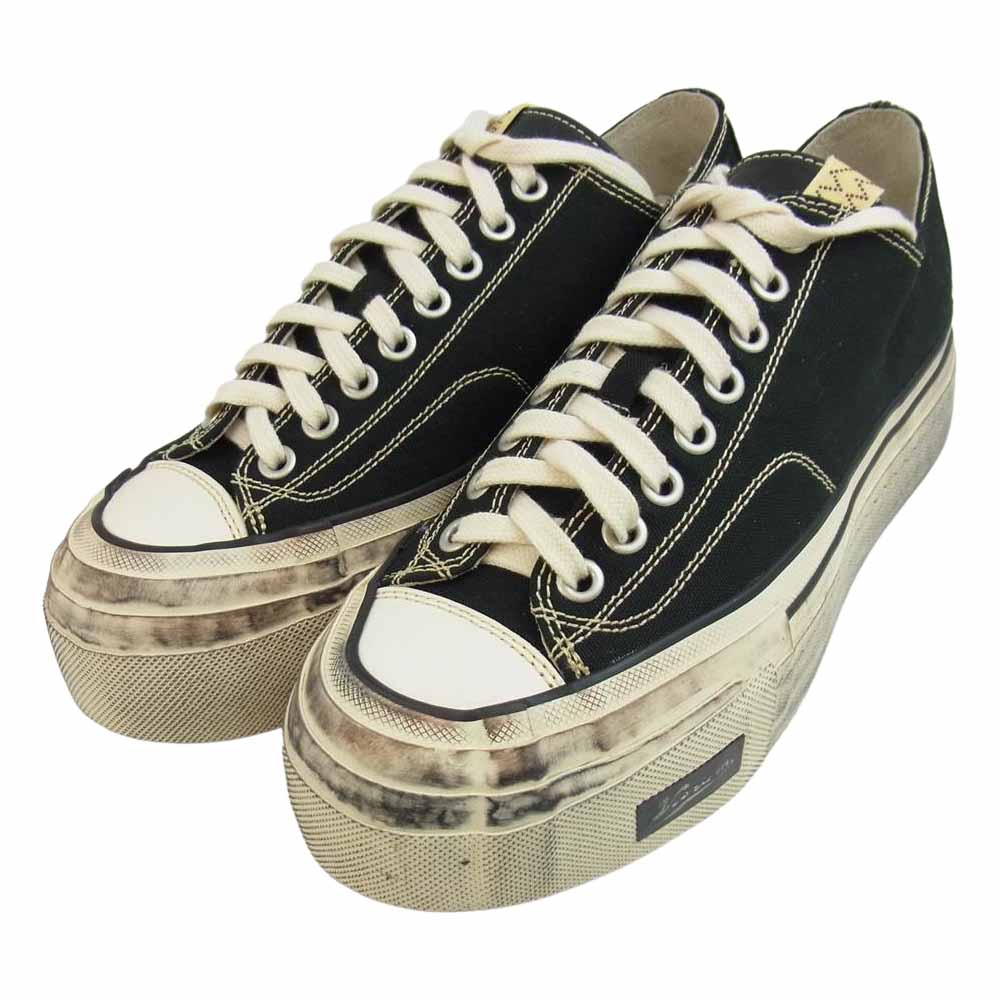VISVIM ビズビム 22SS 0122101001003 SKAGWAY LO G.PATTEN ブラック系 08【極上美品】【中古】