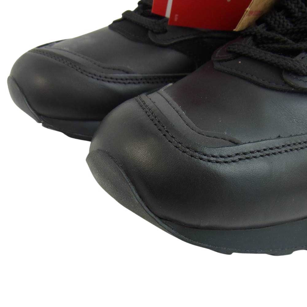 NEW BALANCE ニューバランス 国内正規品 英国製 M1500TK トリプルブラック レザー ローカット スニーカー ブラック系 US10.58D【新古品】【未使用】【中古】