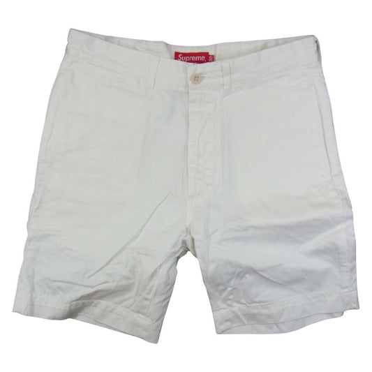 Supreme シュプリーム 15SS Chino Pant クラウン チノパンツ ホワイト系 30【中古】