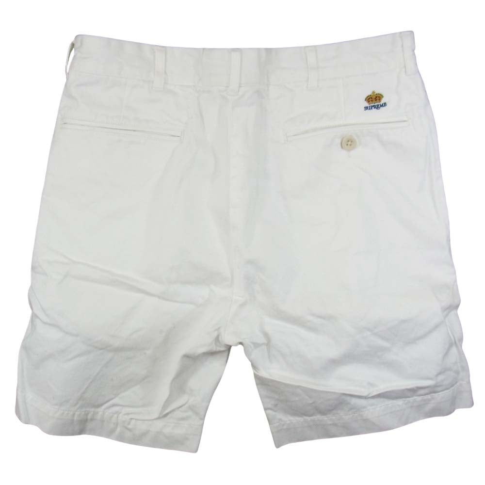 Supreme シュプリーム 15SS Chino Pant クラウン チノパンツ ホワイト系 30【中古】
