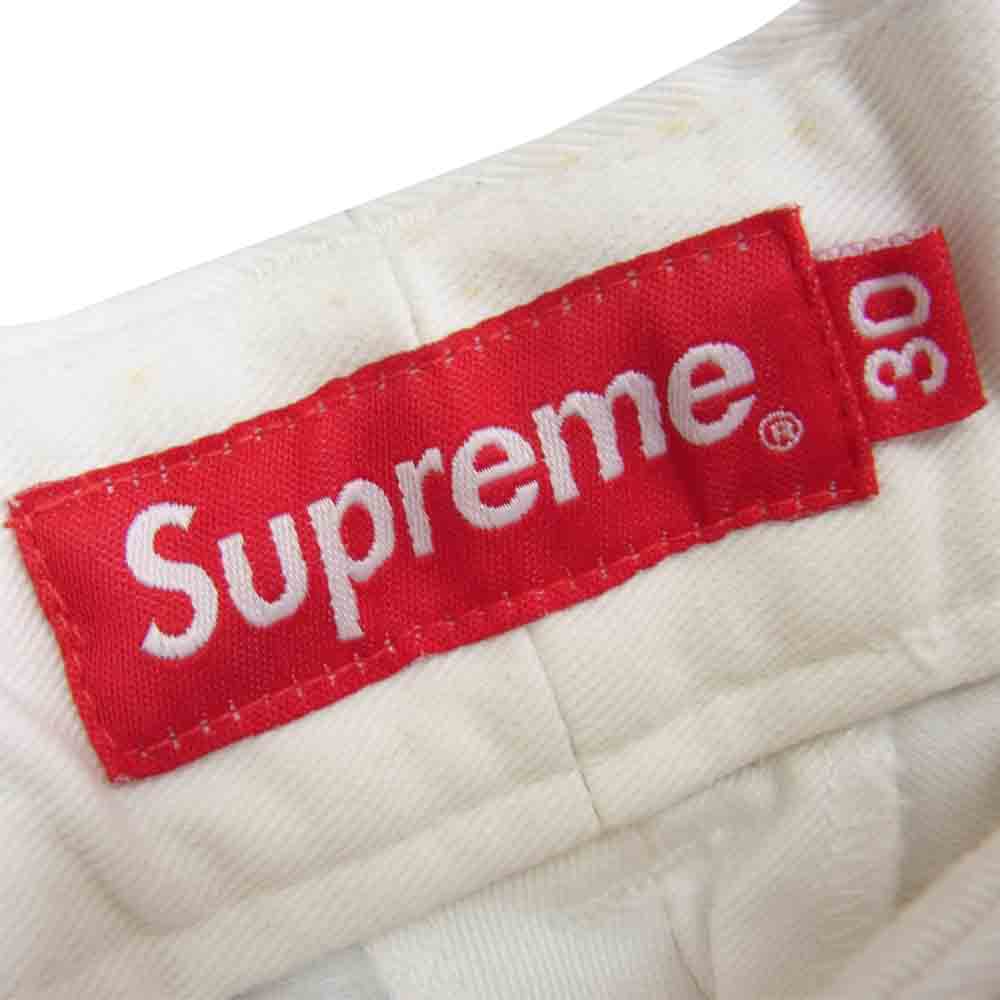 Supreme シュプリーム 15SS Chino Pant クラウン チノパンツ ホワイト系 30【中古】