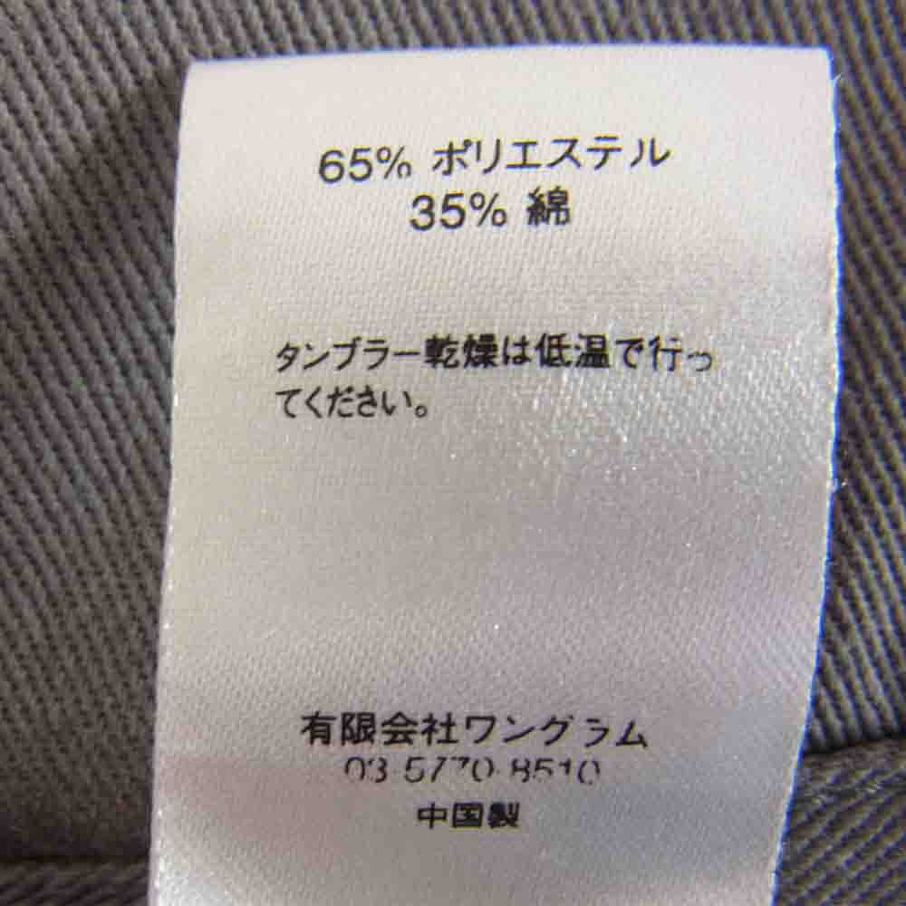 Supreme シュプリーム ワングラムタグ Work Pant ワーク パンツ グレー グレー系 30【中古】