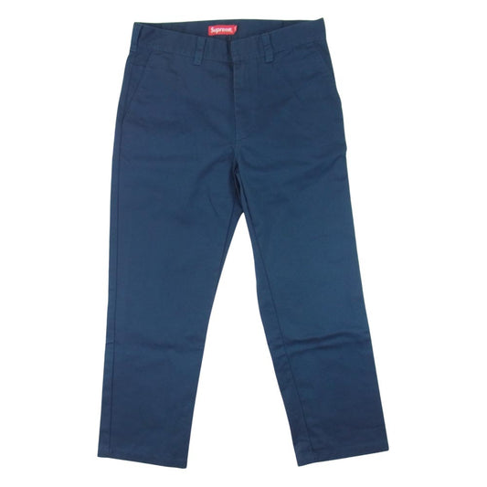 Supreme シュプリーム Supremeタグ Work Pant ワーク パンツ ネイビー ネイビー系 30【中古】