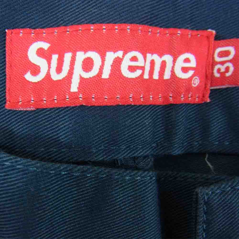 Supreme シュプリーム Supremeタグ Work Pant ワーク パンツ ネイビー ネイビー系 30【中古】