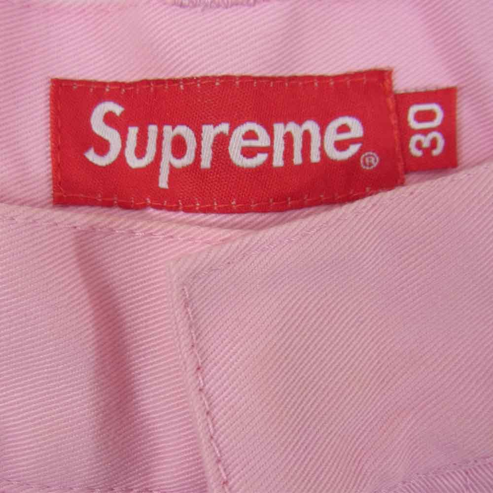 Supreme シュプリーム 15SS Work Shorts ワーク ショーツ ショート パンツ ピンク ピンク系 30【中古】
