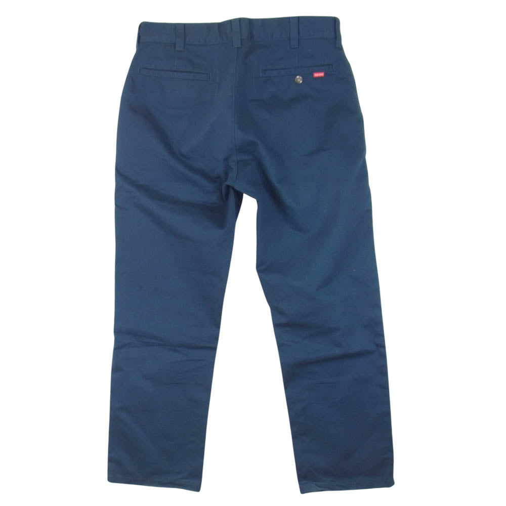 Supreme シュプリーム ワングラムタグ Work Pant ワーク パンツ 紺 ネイビー系 30【中古】