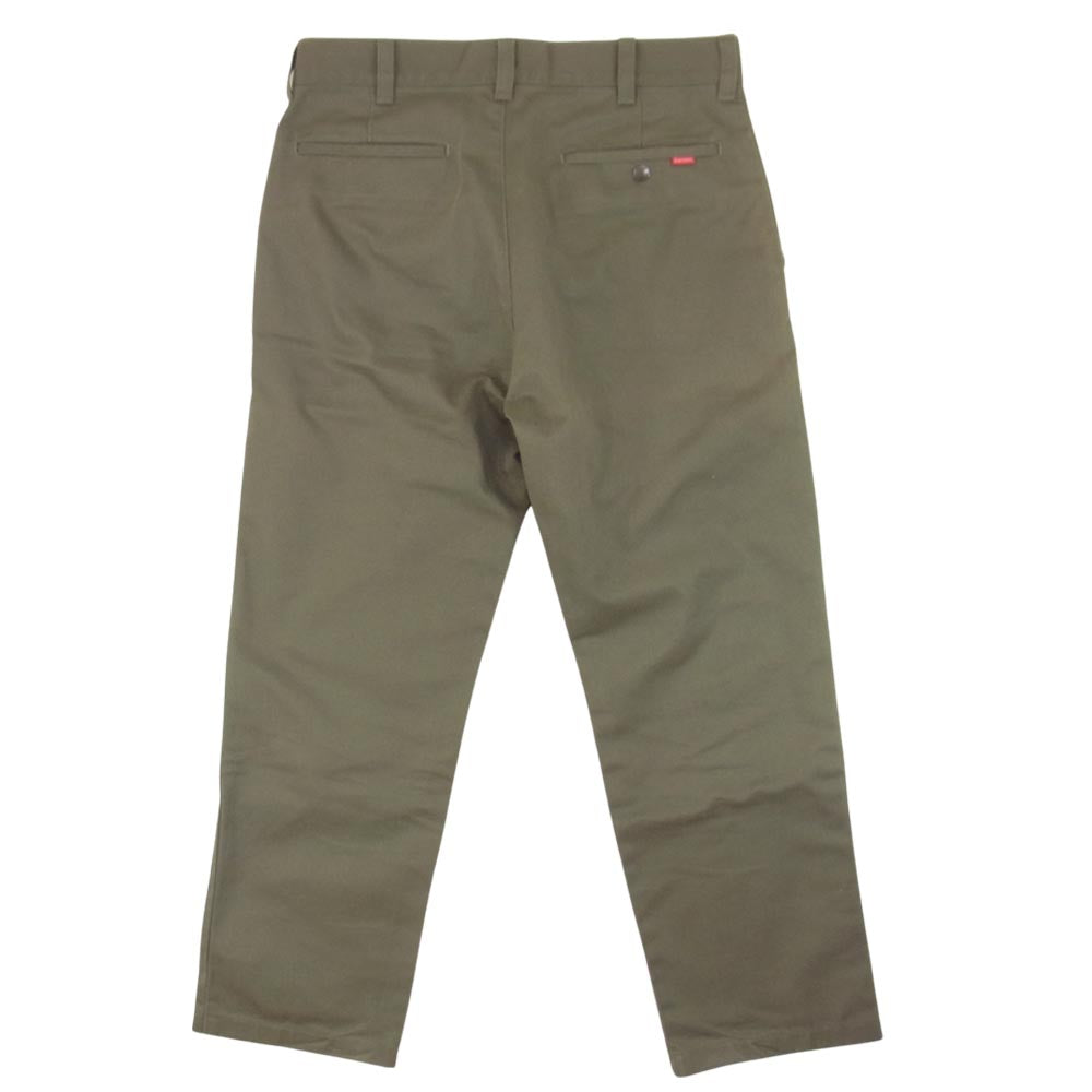 Supreme シュプリーム ワングラムタグ ワーク パンツ カーキ カーキ系 30【中古】