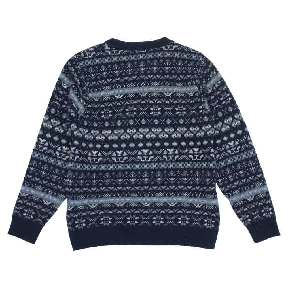 INVERALLAN インバーアラン 英国製 クルーネック ニット セーター ブラック系 36【中古】