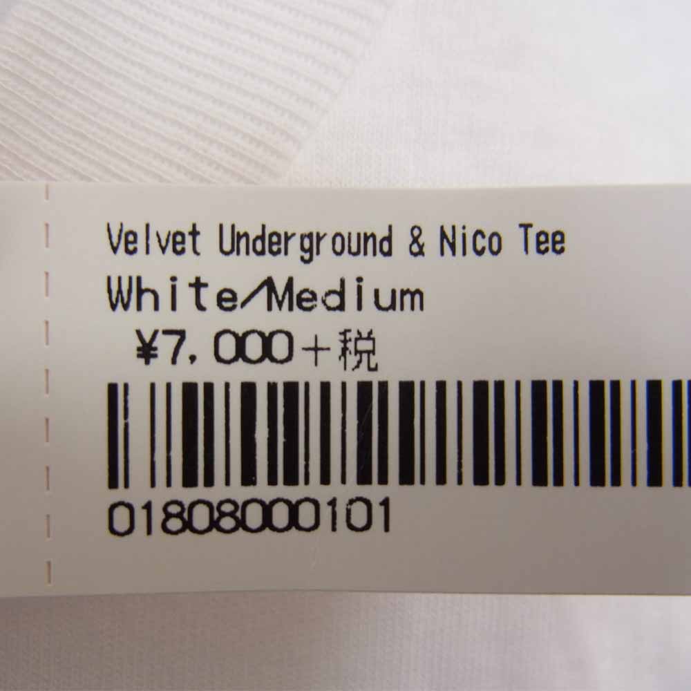 Supreme シュプリーム 19AW Velvet Underground & Nico Tee ベルベット ...