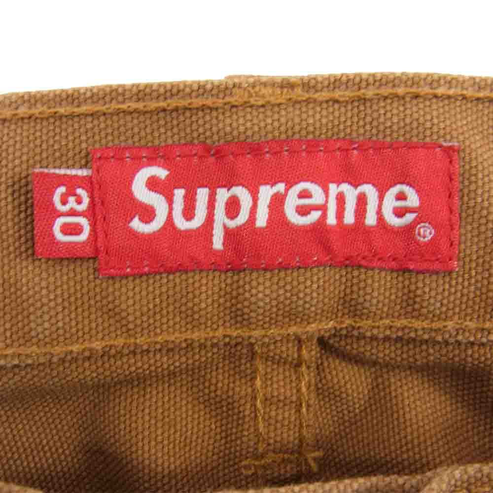 Supreme シュプリーム 15SS Denim Skate Jean Gone Logo デニム スケート ジーンズ ダック パンツ ゴンズ ロゴ ブラウン系 30【中古】