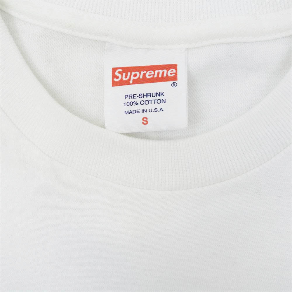 Supreme シュプリーム 14SS 20th Anniversary Box Logo Tee 20周年記念 ボックスロゴ 半袖 Tシャツ ホワイト系 S【中古】