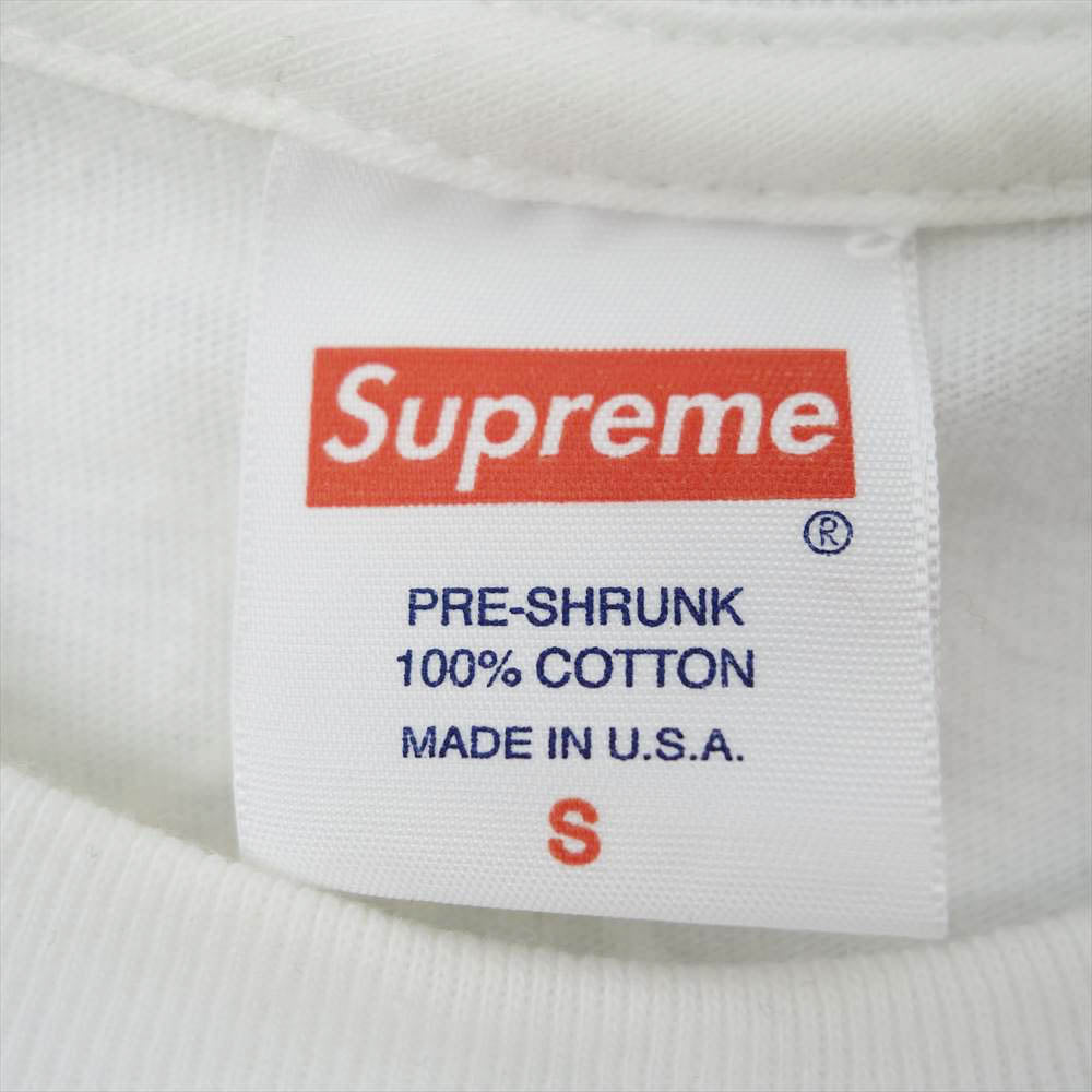 Supreme シュプリーム 14SS 20th Anniversary Box Logo Tee 20周年記念 ボックスロゴ 半袖 Tシャツ ホワイト系 S【中古】