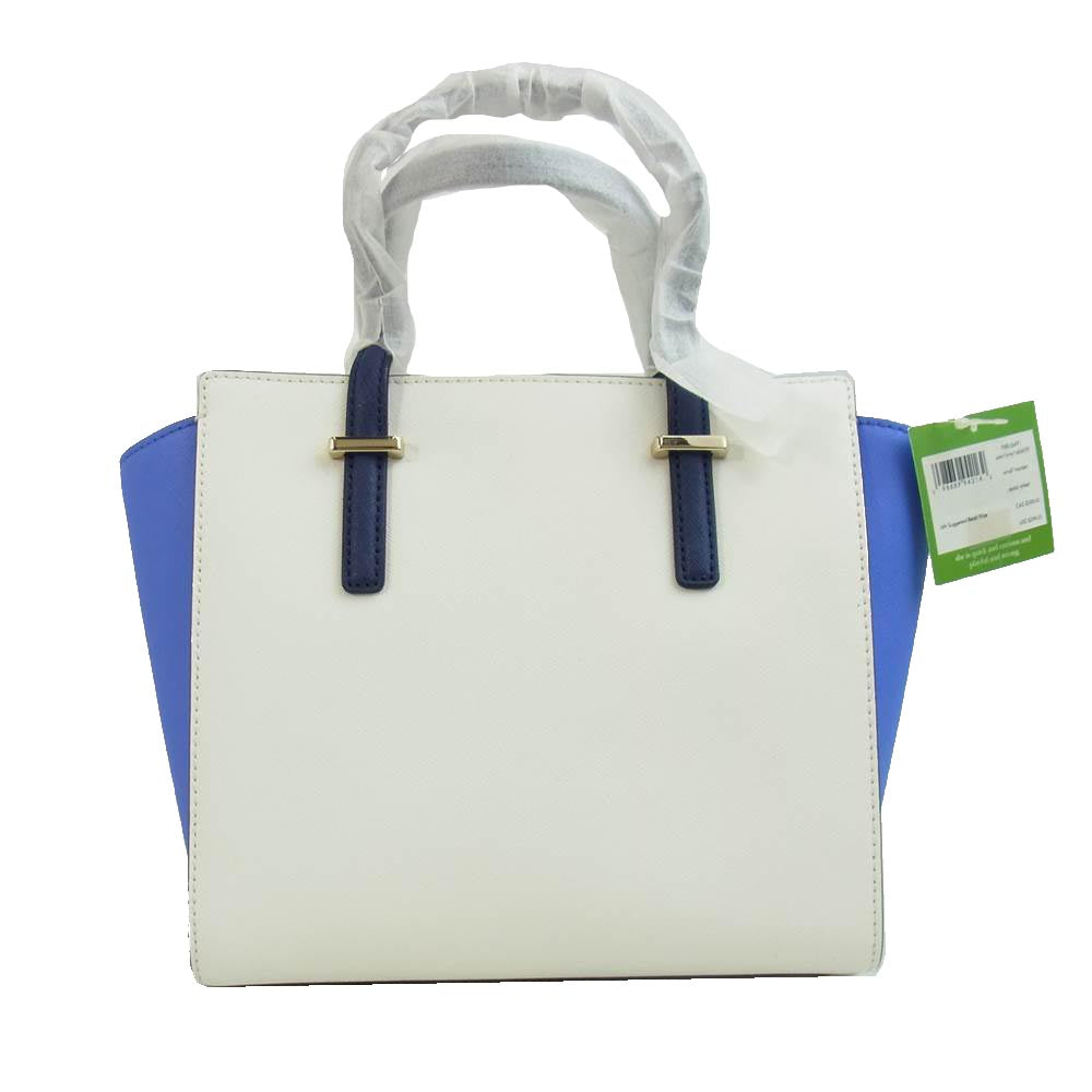 Kate Spade ケイトスペード PXRU5491 CEDAR STREET 2WAY バイカラー ショルダー ハンドバッグ ホワイト系 ブルー系【新古品】【未使用】【中古】