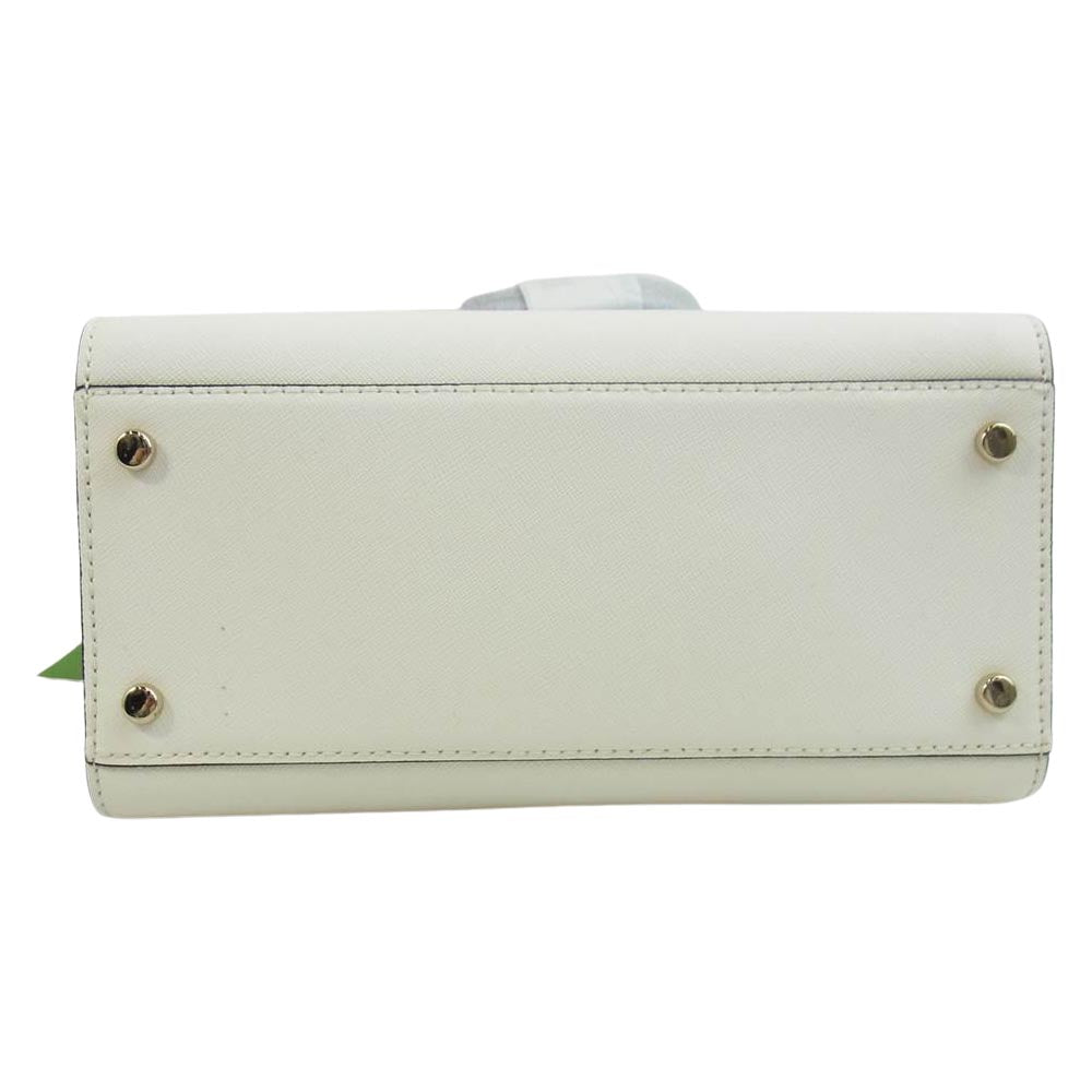 Kate Spade ケイトスペード PXRU5491 CEDAR STREET 2WAY バイカラー ショルダー ハンドバッグ ホワイト系 ブルー系【新古品】【未使用】【中古】