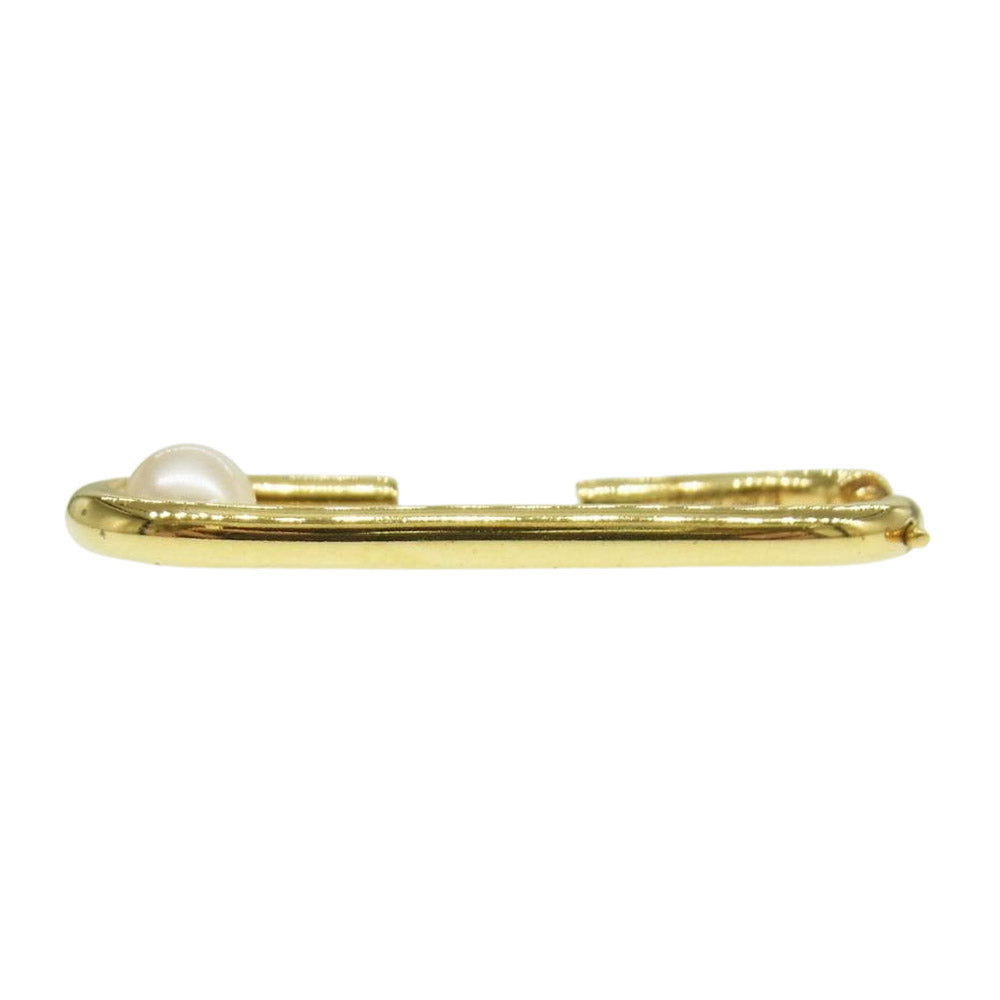 マリアブラック Oval With Pearl オーバル ウィズパール ピアス ゴールド系【中古】