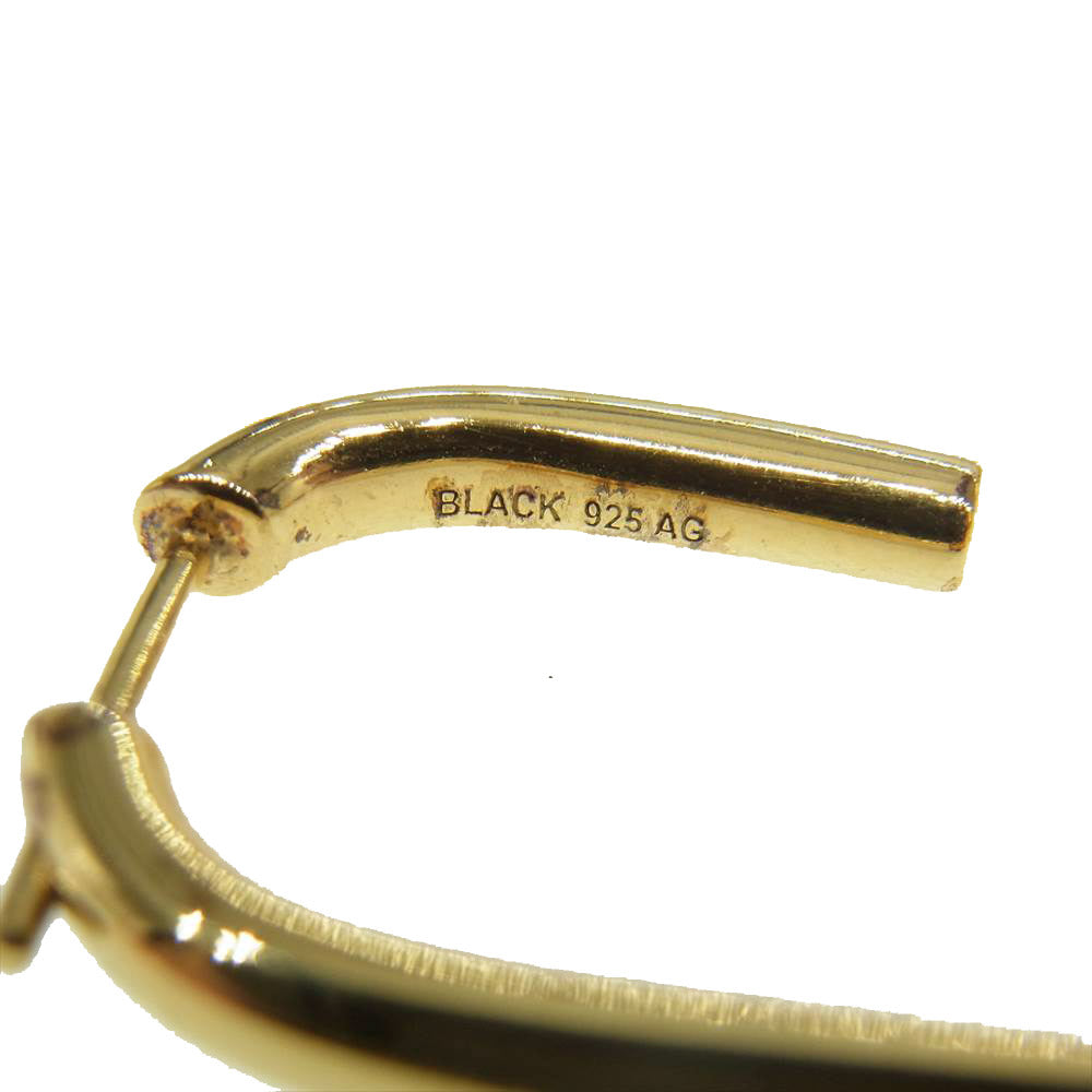 マリアブラック Oval With Pearl オーバル ウィズパール ピアス ゴールド系【中古】