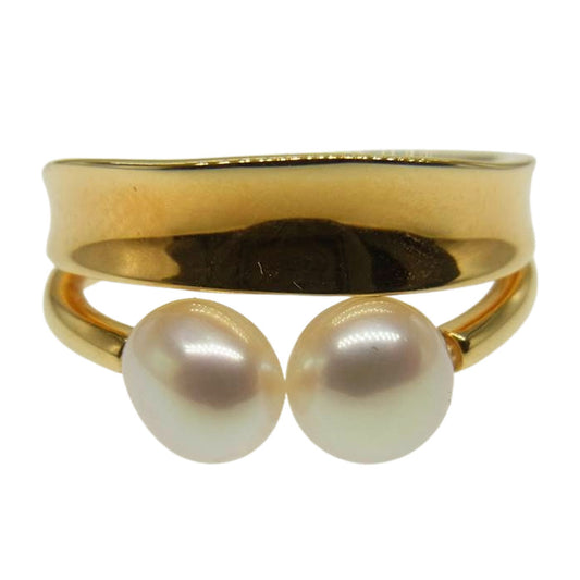 マリアブラック BE2005YG-5S SWEEP RING リング ゴールド系【中古】