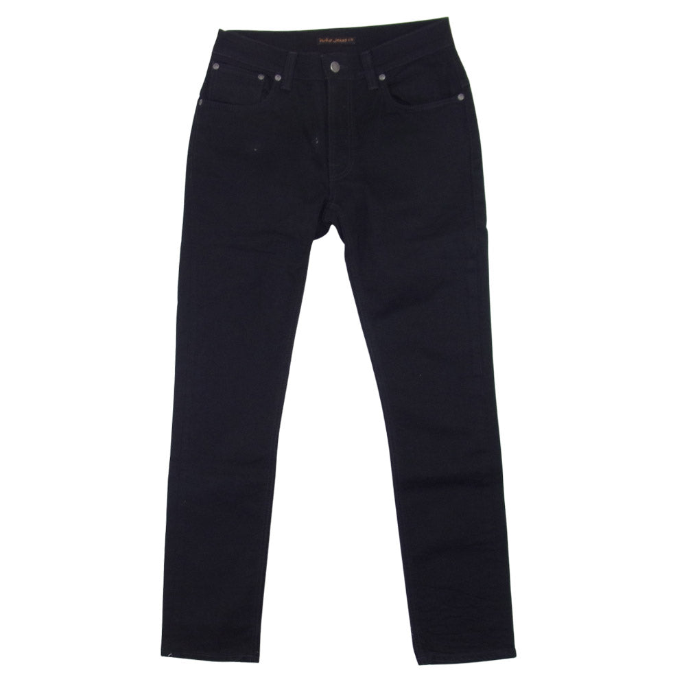 Nudie Jeans ヌーディージーンズ THE NAKED TRUTH ABOUT DENIM トラッシュ デニム パンツ ブラック系 32【中古】