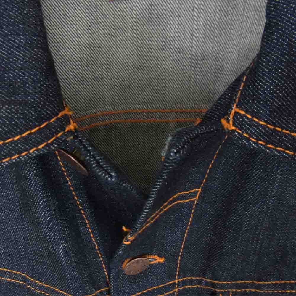 Nudie Jeans ヌーディージーンズ BILLY ビリー デニム ジャケット インディゴブルー系 S【美品】【中古】
