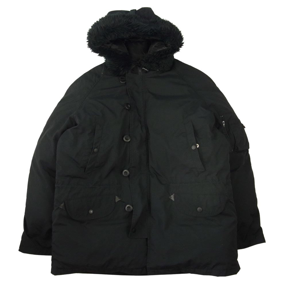 HideandSeek ハイドアンドシーク HJ-1101 N-3B ダウン ジャケット ブラック系【中古】