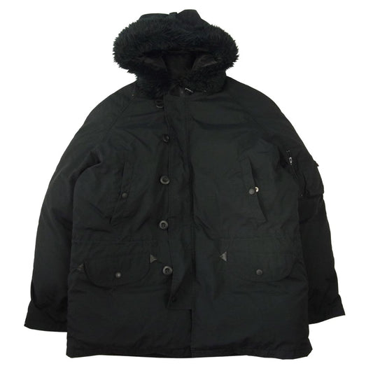 HideandSeek ハイドアンドシーク HJ-1101 N-3B ダウン ジャケット ブラック系【中古】