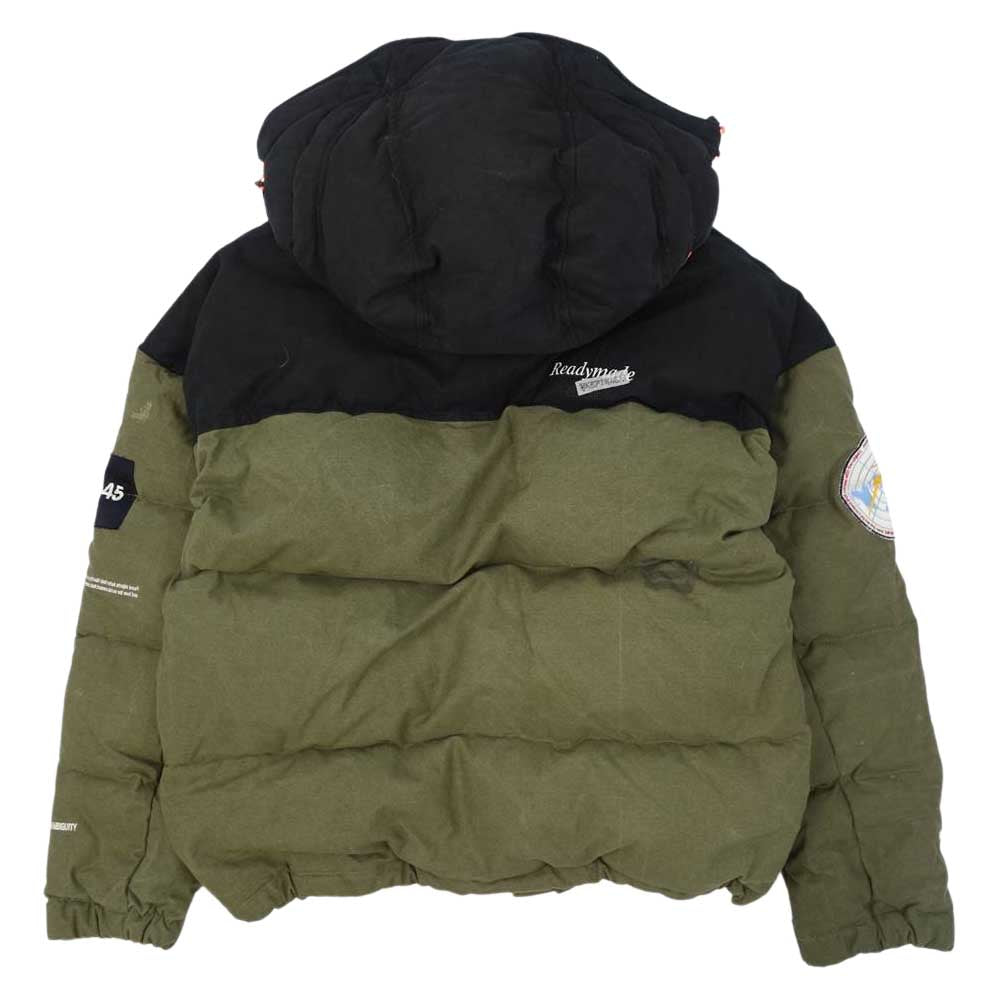 READY MADE レディメイド RE-CO-KH-00-00-39 2TONE DOWN JACKET