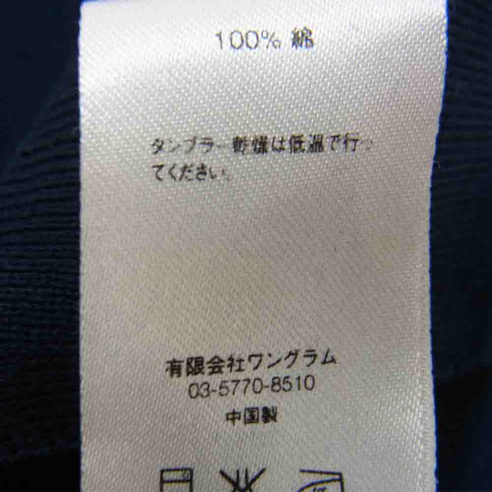 Supreme シュプリーム 14AW Solid L/S Polo ロングスリーブ ポロ シャツ ネイビー ネイビー系 S【中古】