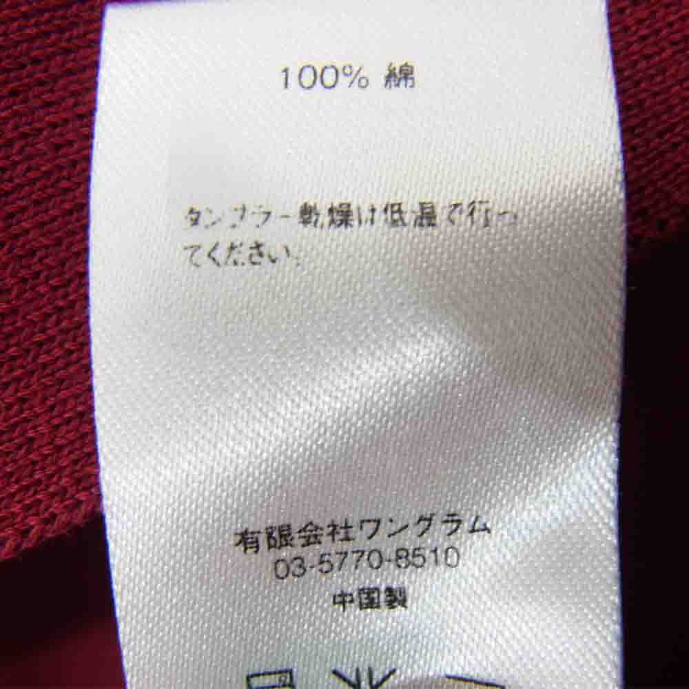 Supreme シュプリーム 14AW Solid L/S Polo ロングスリーブ ポロ シャツ レッド レッド系 S【中古】