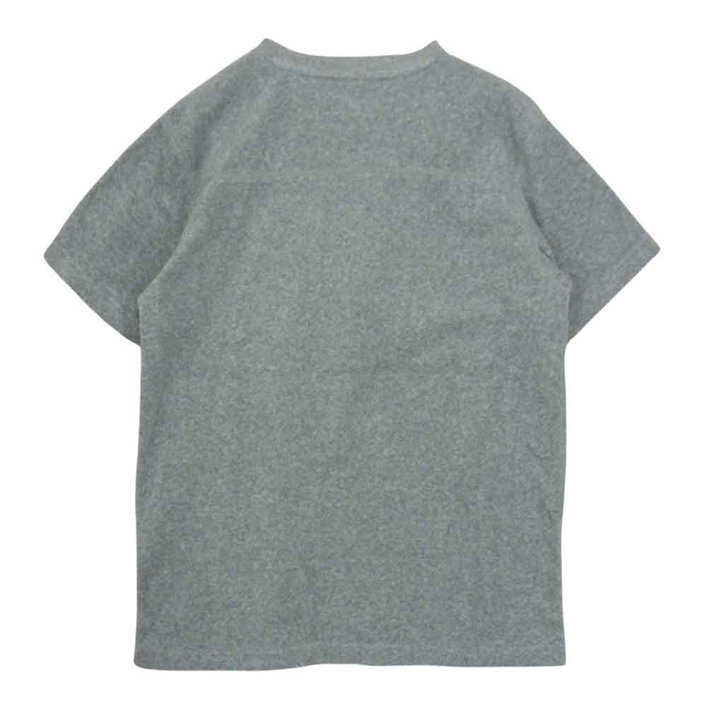 Supreme シュプリーム 15SS Terry Football Top パイル フットボール Tシャツ グレー系 S【中古】