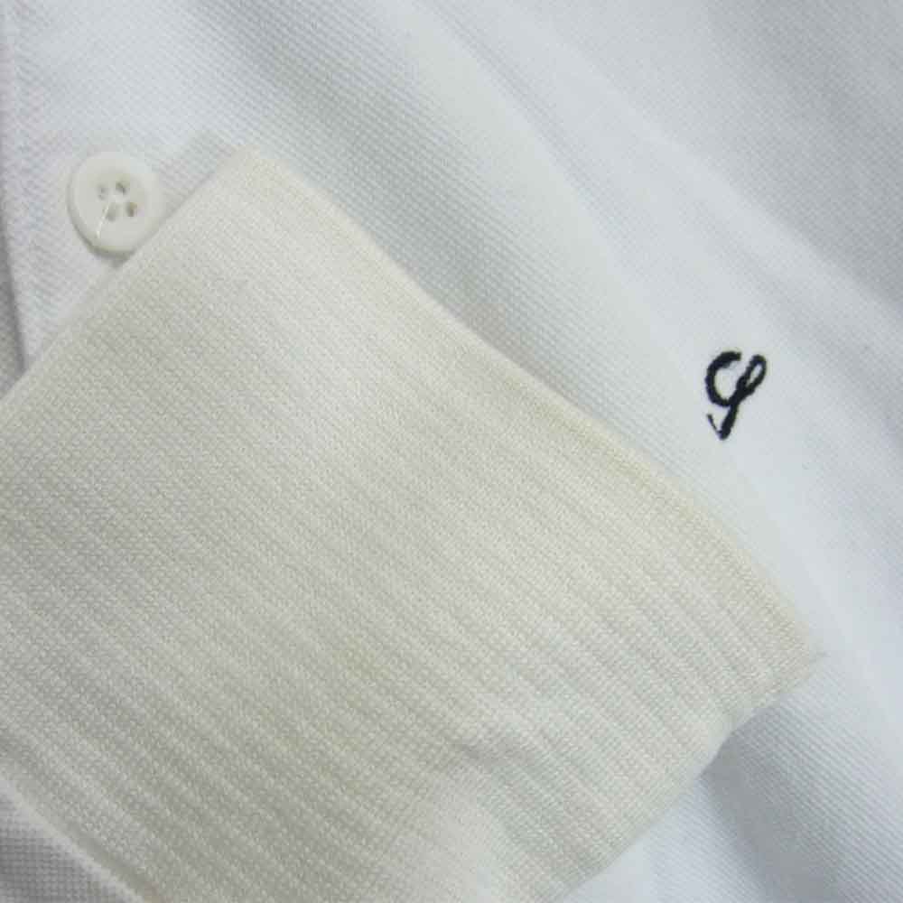 Supreme シュプリーム 14AW Solid L/S Polo ロングスリーブ ポロ シャツ ホワイト ホワイト系 S【中古】