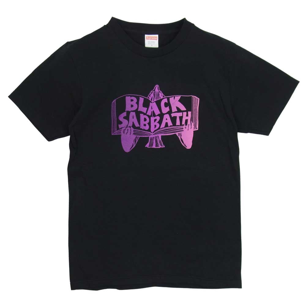 Supreme シュプリーム 16SS × Black Sabbath Tome Tee ブラック サバス Tシャツ ブラック系 S【中古】