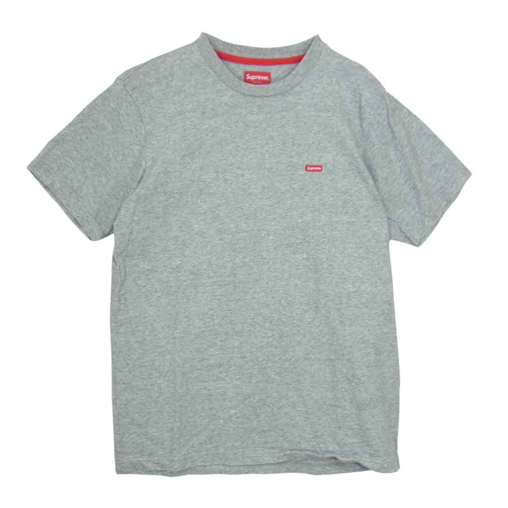 Supreme シュプリーム Small Box Tee スモールボックスロゴ Tシャツ グレー グレー系 S【中古】