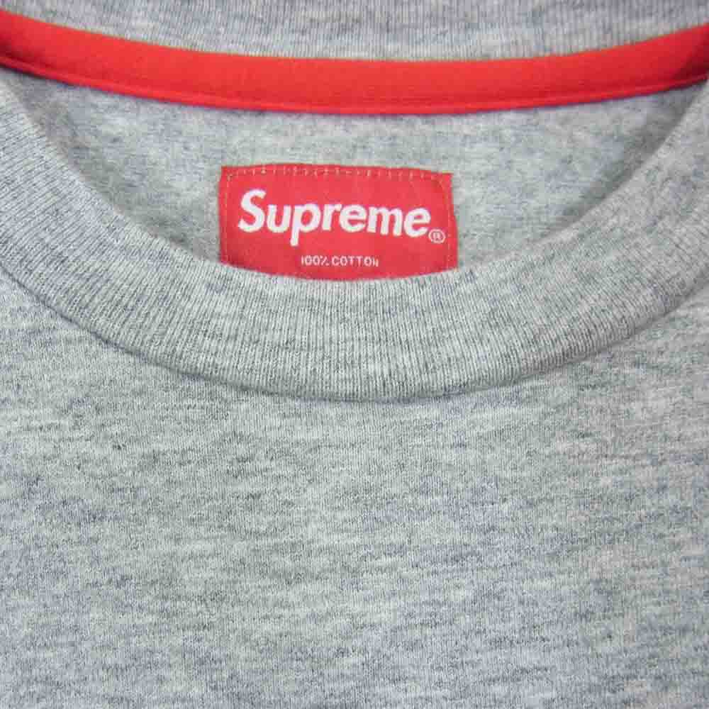 Supreme シュプリーム Small Box Tee スモールボックスロゴ Tシャツ グレー グレー系 S【中古】