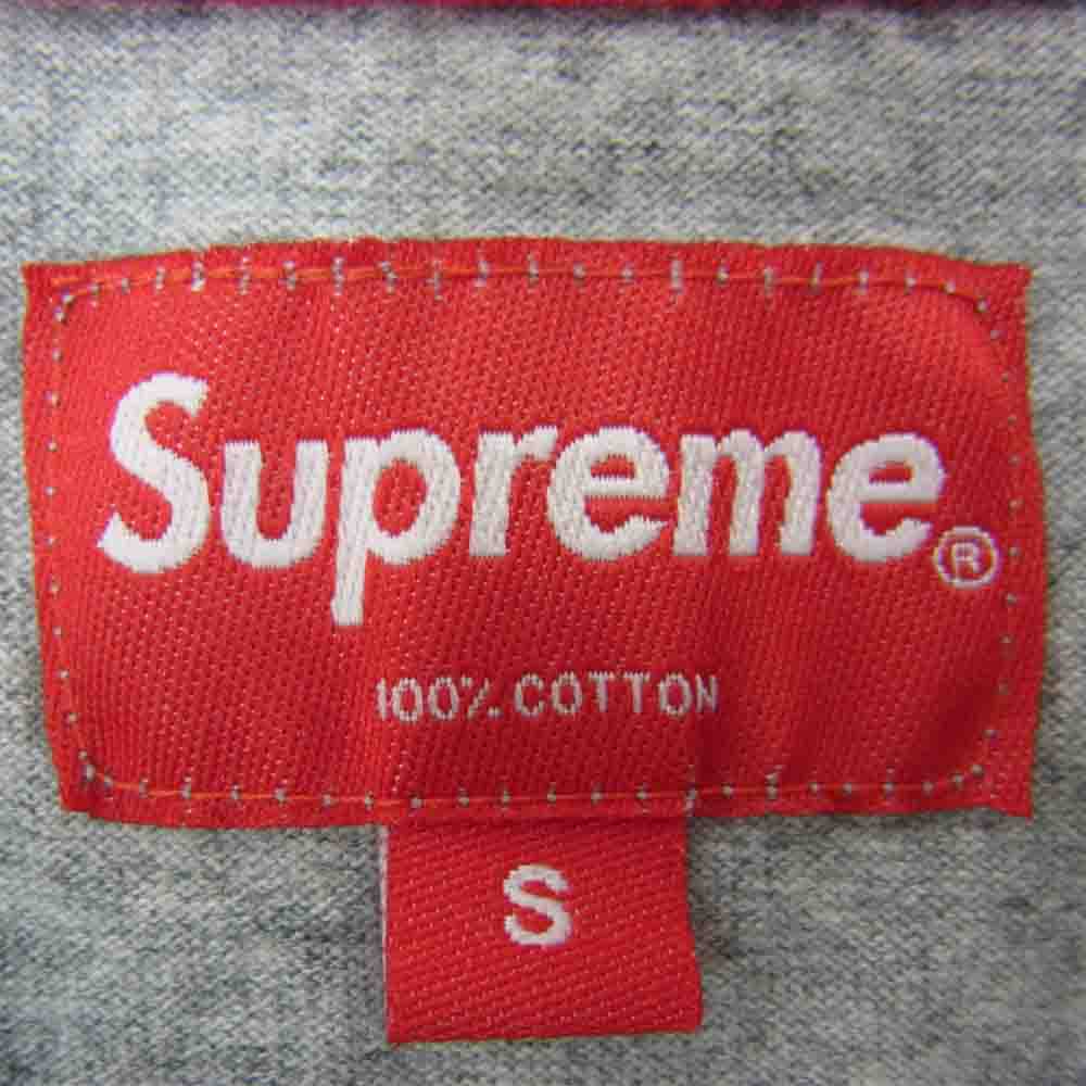 Supreme シュプリーム Small Box Tee スモールボックスロゴ Tシャツ グレー グレー系 S【中古】