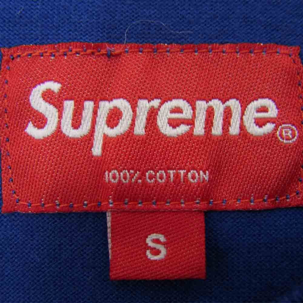 Supreme シュプリーム Small Box Tee スモールボックスロゴ Tシャツ ブルー ブルー系 S【中古】