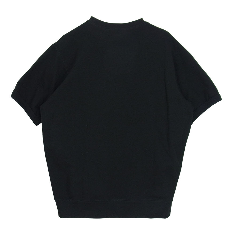 Supreme シュプリーム S/S Crewneck Sweat 半袖 スウェット ブラック ブラック系 S【中古】
