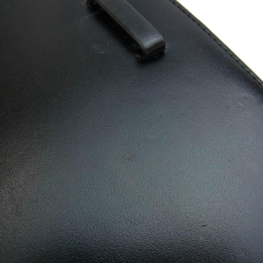 MONTBLANC モンブラン 14257 マイスターシュテュック MEISTERSTUCK オルガナイザー ミディアム バイブルサイズ システム手帳 ブラック系【中古】