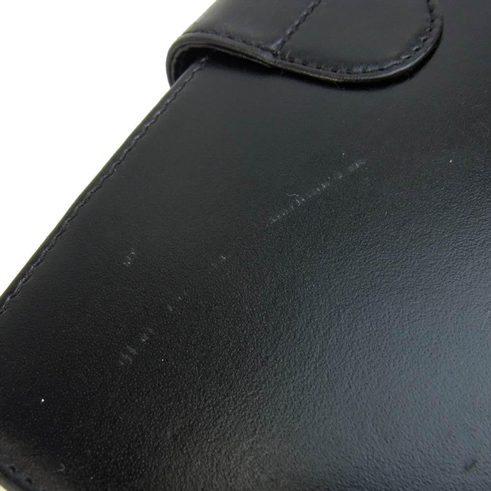 MONTBLANC モンブラン 14257 マイスターシュテュック MEISTERSTUCK オルガナイザー ミディアム バイブルサイズ システム手帳 ブラック系【中古】