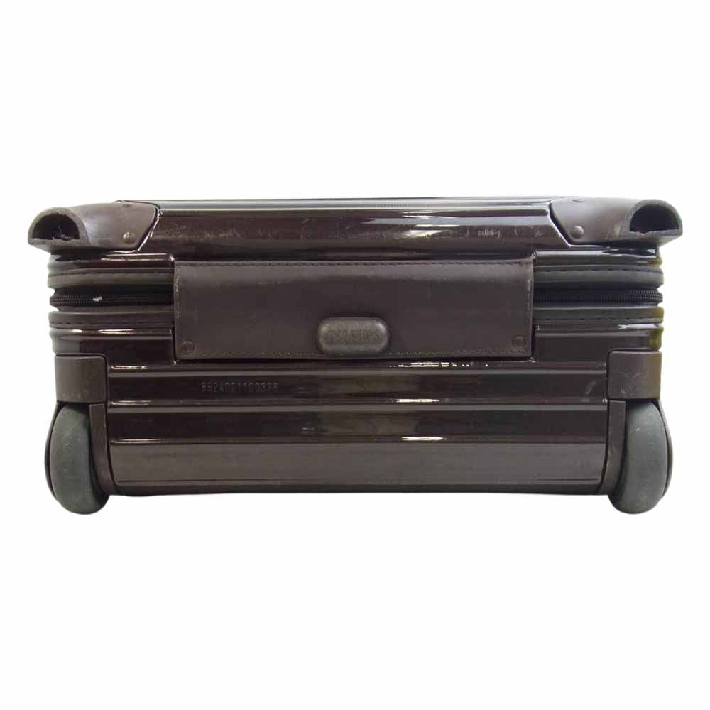 RIMOWA リモワ SALSA DELUXE 25L サルサデラックス 2輪 スーツケース ダークブラウン系【中古】